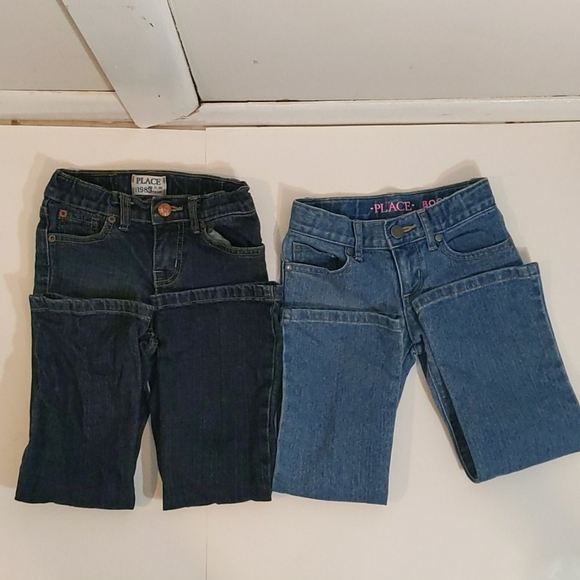 Children's Place denim bootcut Jeans - Picture 1 of 8